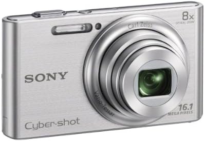 Sony DSC-W730 16.1 MP Дигитална Камера со 2.7-Инчен LCD (Сребро) (СТАРИОТ МОДЕЛ)