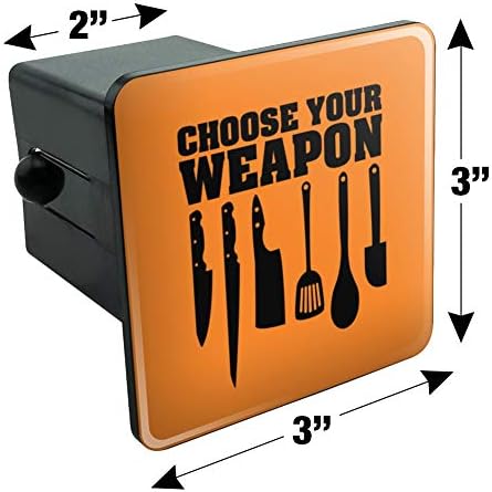 Графика и Повеќе го Изберете Вашиот Оружје Готвач Бејкер Кујнски Алатки Нож Шпатула Влече Приколка Hitch Покрие Plug Insert