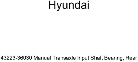 Вистински Hyundai 43223-36030 Прирачник Transaxle Текст Вратило Лого, Задните