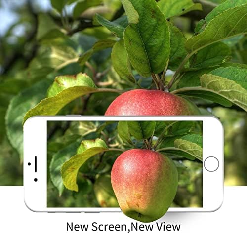Brinonac за iPhone 6s Plus Екран Замена Бела Touch Дисплеј LCD Digitizer Целосна Собранието со Предната Камера,Сензор за