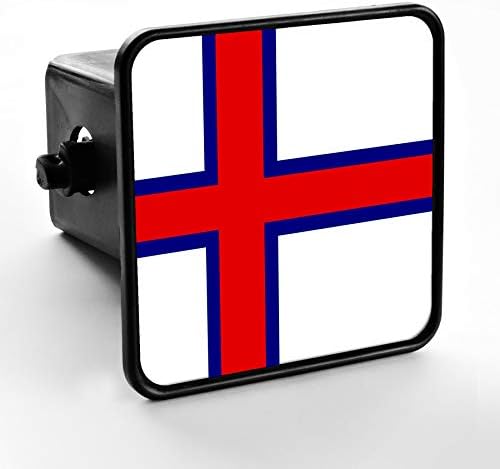 Приколка Hitch Покрие - Знаме на Faroe Острови (Faeroese)