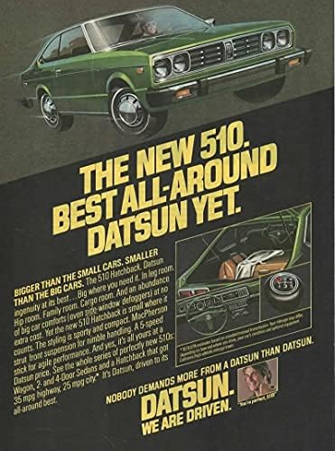 Списанието се Печати ад: 1978 Datsun 510 Hatchback,Ние Сме Детерминирани.Новиот 510 Најдобар На Сите Околу Datsun Уште.Никој