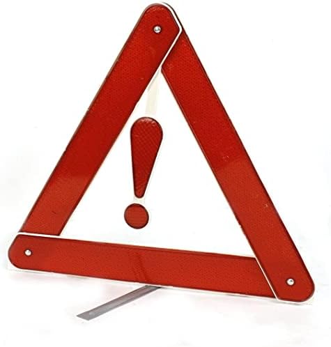 EuisdanAA Автомобил Заградата Виткање Итни Патот Автопат Безбедност Предупредување Триаголник Рефлектор Црвено(Soporte